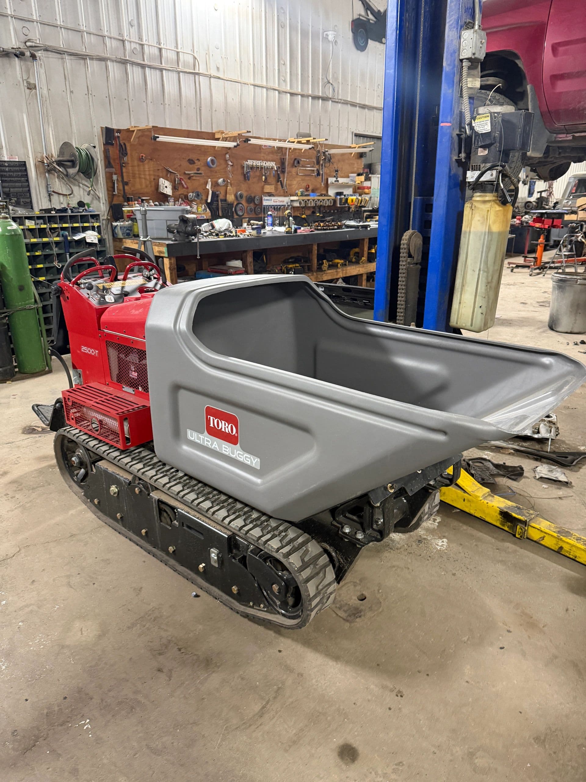 All Pro Rentals equipment delivered to a client